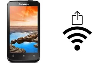 Como gerar um código QR com a senha Wifi em um Lenovo A316i