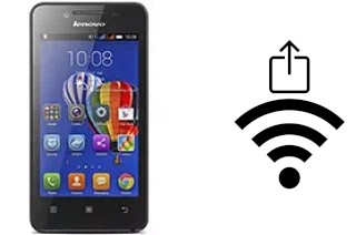 Como gerar um código QR com a senha Wifi em um Lenovo A319