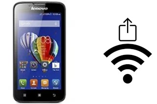 Como gerar um código QR com a senha Wifi em um Lenovo A328