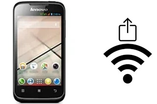 Como gerar um código QR com a senha Wifi em um Lenovo A369i