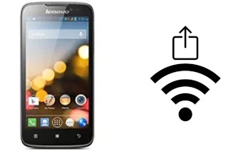 Como gerar um código QR com a senha Wifi em um Lenovo A516