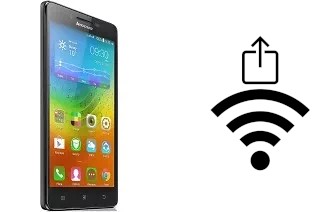 Como gerar um código QR com a senha Wifi em um Lenovo A6000 Plus