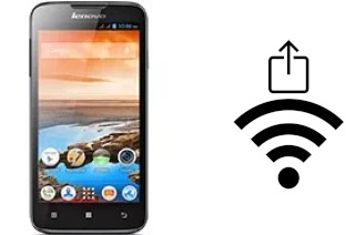 Como gerar um código QR com a senha Wifi em um Lenovo A680