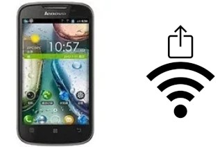 Como gerar um código QR com a senha Wifi em um Lenovo A690