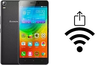 Como gerar um código QR com a senha Wifi em um Lenovo A7000 Plus