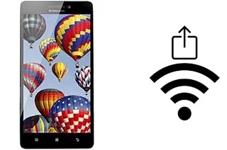 Como gerar um código QR com a senha Wifi em um Lenovo A7000 Turbo