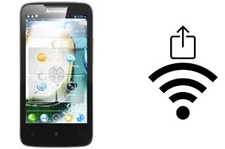 Como gerar um código QR com a senha Wifi em um Lenovo A820