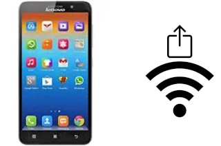 Como gerar um código QR com a senha Wifi em um Lenovo A850+