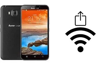 Como gerar um código QR com a senha Wifi em um Lenovo A916