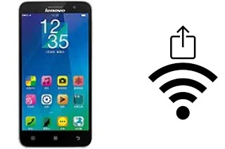 Como gerar um código QR com a senha Wifi em um Lenovo Golden Warrior A8