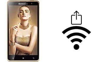 Como gerar um código QR com a senha Wifi em um Lenovo Golden Warrior S8