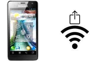 Como gerar um código QR com a senha Wifi em um Lenovo K860