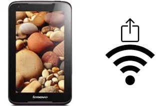 Como gerar um código QR com a senha Wifi em um Lenovo IdeaTab A1000