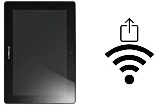 Como gerar um código QR com a senha Wifi em um Lenovo IdeaTab S6000L