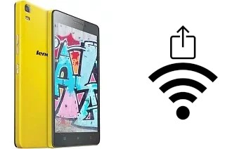 Como gerar um código QR com a senha Wifi em um Lenovo K3 Note