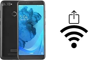 Como gerar um código QR com a senha Wifi em um Lenovo K320t