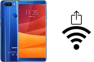 Como gerar um código QR com a senha Wifi em um Lenovo K5