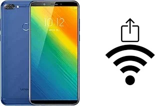 Como gerar um código QR com a senha Wifi em um Lenovo K5 Note (2018)