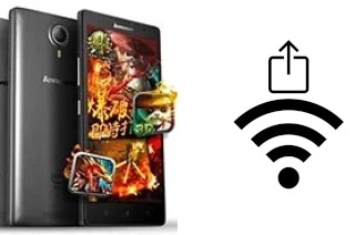 Como gerar um código QR com a senha Wifi em um Lenovo K80