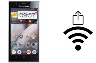 Como gerar um código QR com a senha Wifi em um Lenovo K900