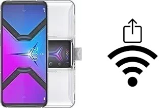 Como gerar um código QR com a senha Wifi em um Lenovo Legion Duel 2