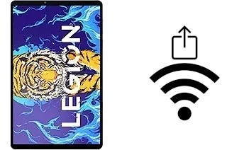 Como gerar um código QR com a senha Wifi em um Lenovo Legion Y700