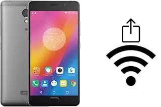 Como gerar um código QR com a senha Wifi em um Lenovo P2