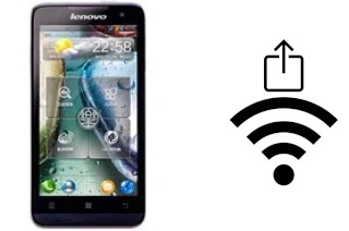 Como gerar um código QR com a senha Wifi em um Lenovo P770