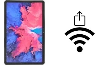 Como gerar um código QR com a senha Wifi em um Lenovo Pad