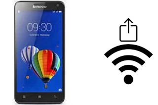 Como gerar um código QR com a senha Wifi em um Lenovo S580