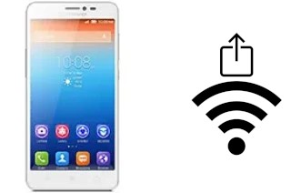 Como gerar um código QR com a senha Wifi em um Lenovo S850