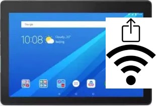 Como gerar um código QR com a senha Wifi em um Lenovo Tab E10