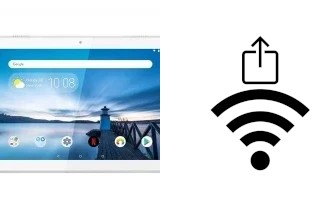 Como gerar um código QR com a senha Wifi em um Lenovo Tab M10