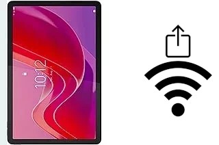 Como gerar um código QR com a senha Wifi em um Lenovo Tab M11