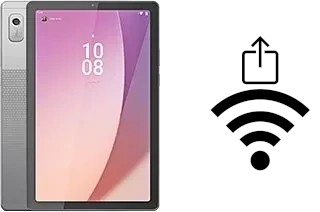 Como gerar um código QR com a senha Wifi em um Lenovo Tab M9