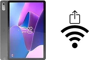 Como gerar um código QR com a senha Wifi em um Lenovo Tab P11 Pro Gen 2