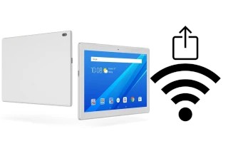 Como gerar um código QR com a senha Wifi em um Lenovo Tab4 10