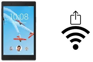 Como gerar um código QR com a senha Wifi em um Lenovo Tab4 8