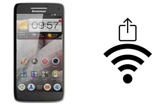 Como gerar um código QR com a senha Wifi em um Lenovo Vibe X S960