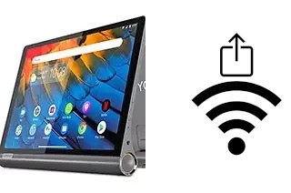 Como gerar um código QR com a senha Wifi em um Lenovo Yoga Smart Tab