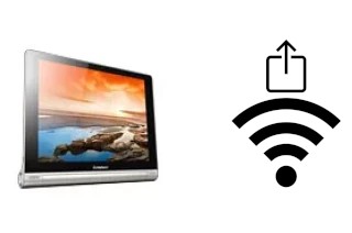 Como gerar um código QR com a senha Wifi em um Lenovo Yoga Tablet 10