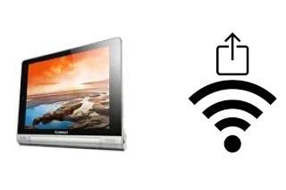 Como gerar um código QR com a senha Wifi em um Lenovo Yoga Tablet 8