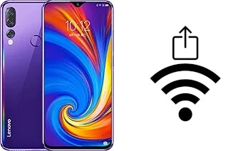 Como gerar um código QR com a senha Wifi em um Lenovo Z5s