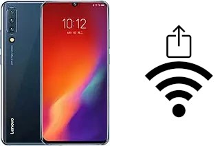 Como gerar um código QR com a senha Wifi em um Lenovo Z6