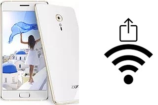 Como gerar um código QR com a senha Wifi em um Lenovo ZUK Z2 Pro