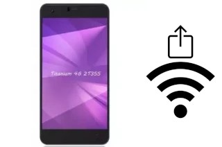 Como gerar um código QR com a senha Wifi em um Leotec Titanium 2T355