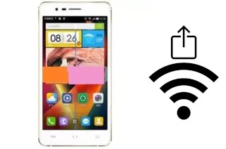 Como gerar um código QR com a senha Wifi em um Lephone T6 Plus V