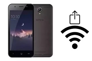 Como gerar um código QR com a senha Wifi em um Lephone W12