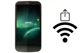 Como gerar um código QR com a senha Wifi em um LEXAND S6A1 Antares