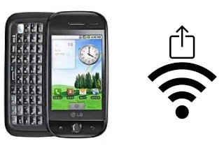 Como gerar um código QR com a senha Wifi em um LG KH5200 Andro-1